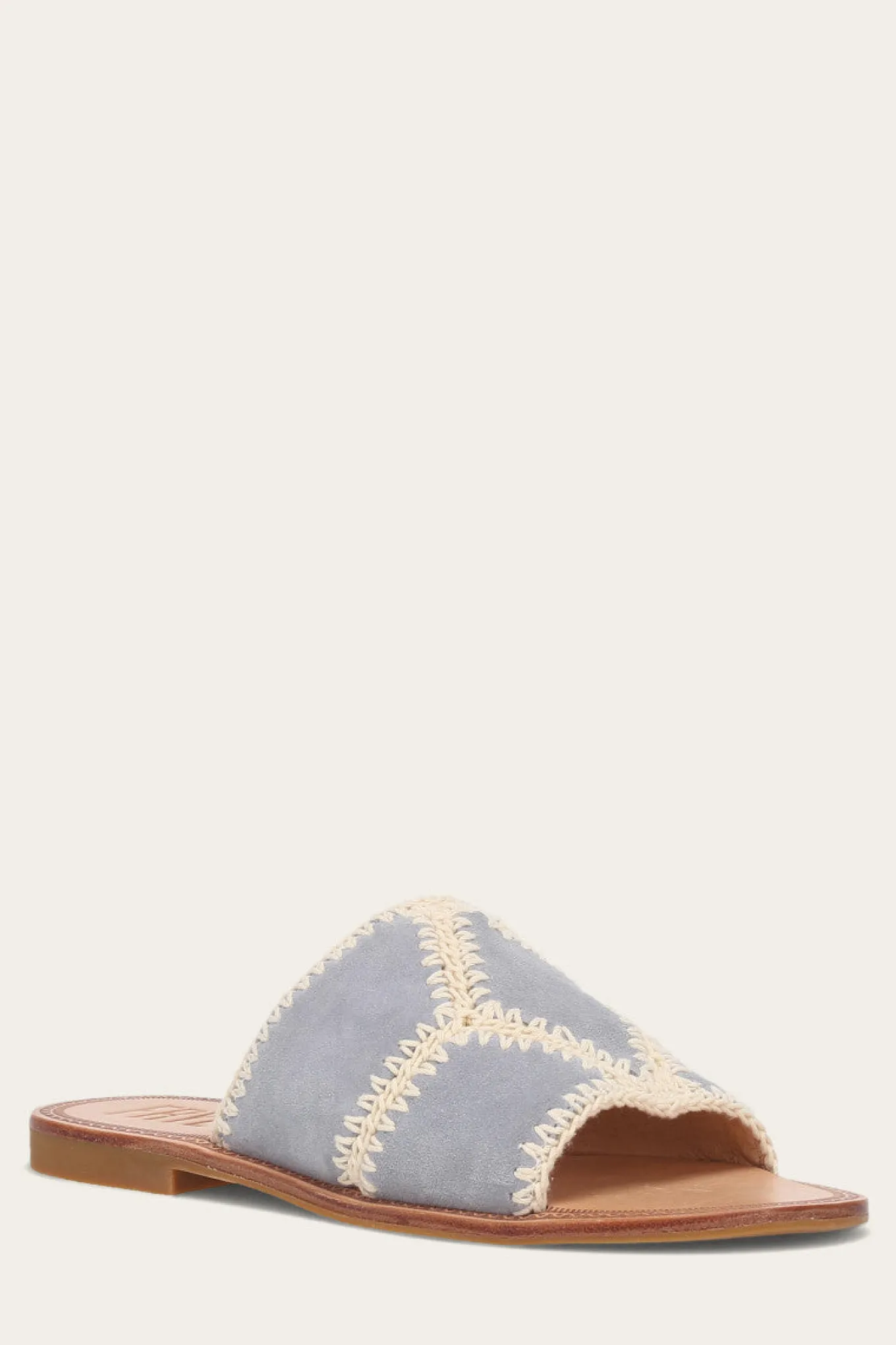 Ava Crochet Slide