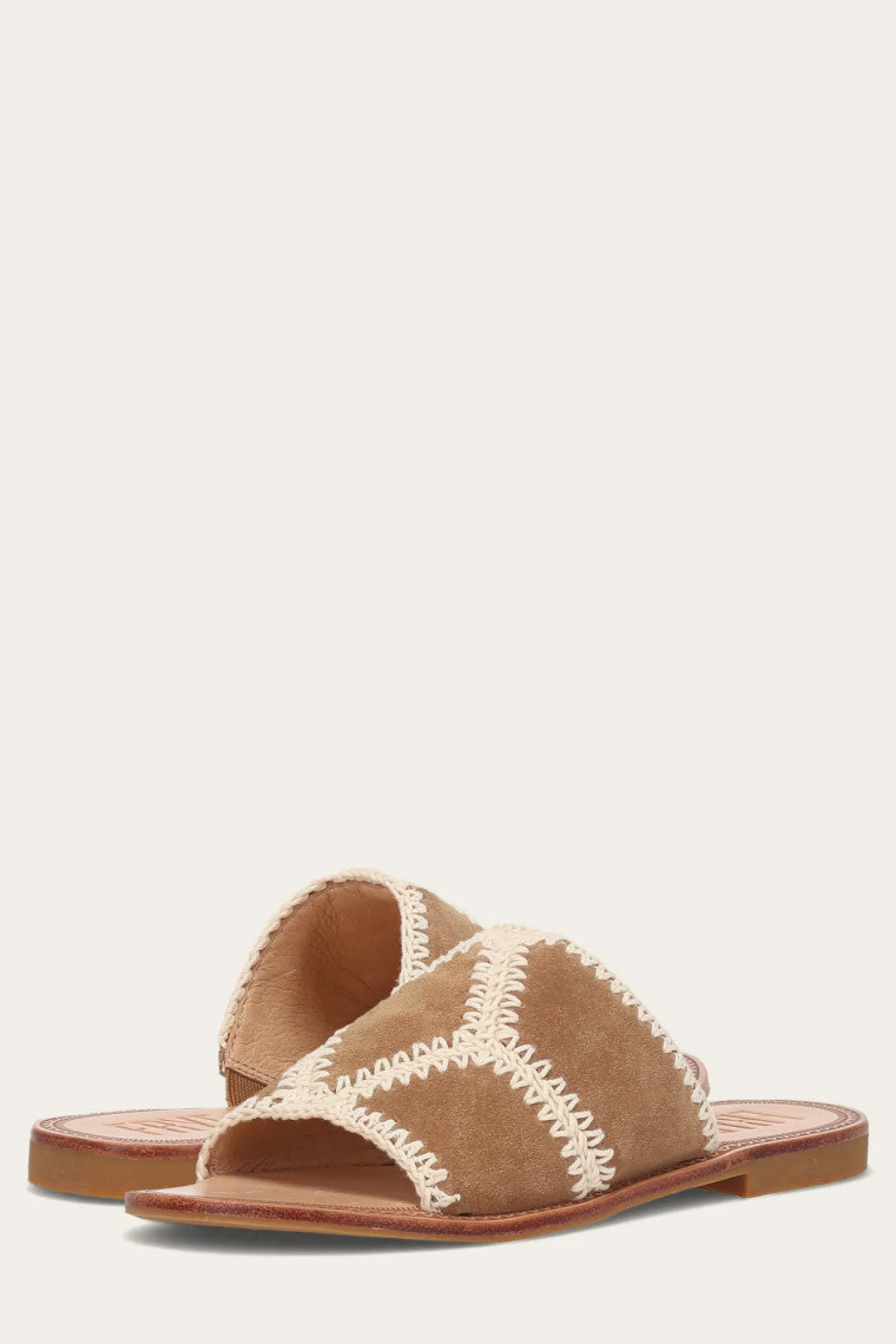 Ava Crochet Slide