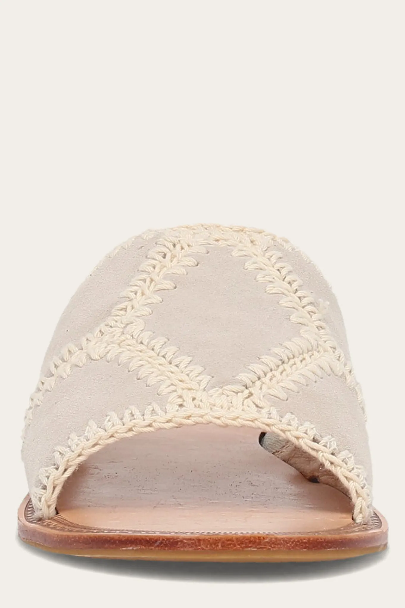 Ava Crochet Slide