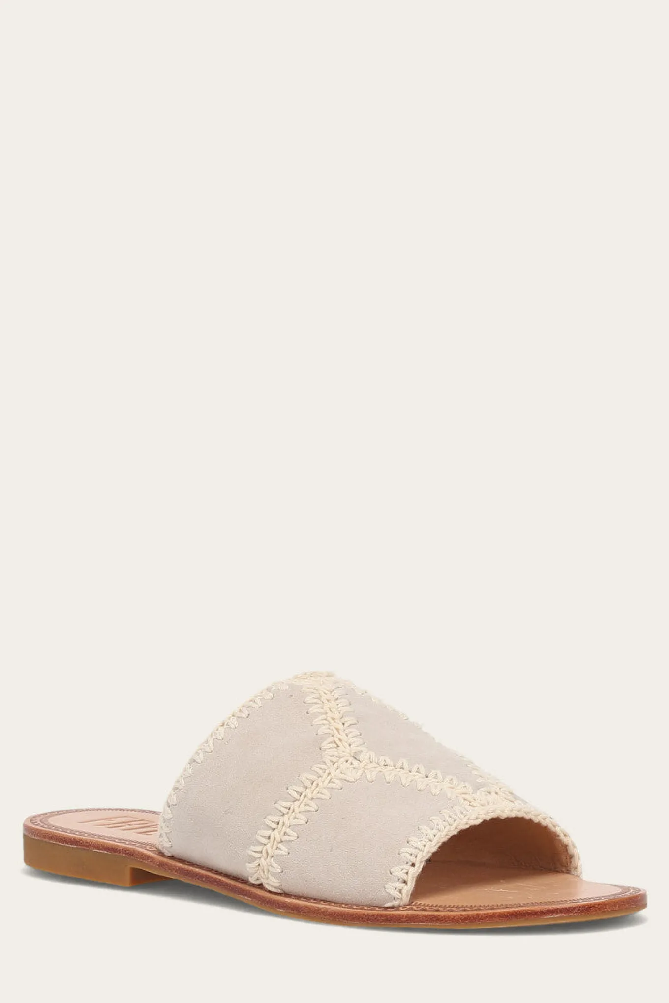 Ava Crochet Slide