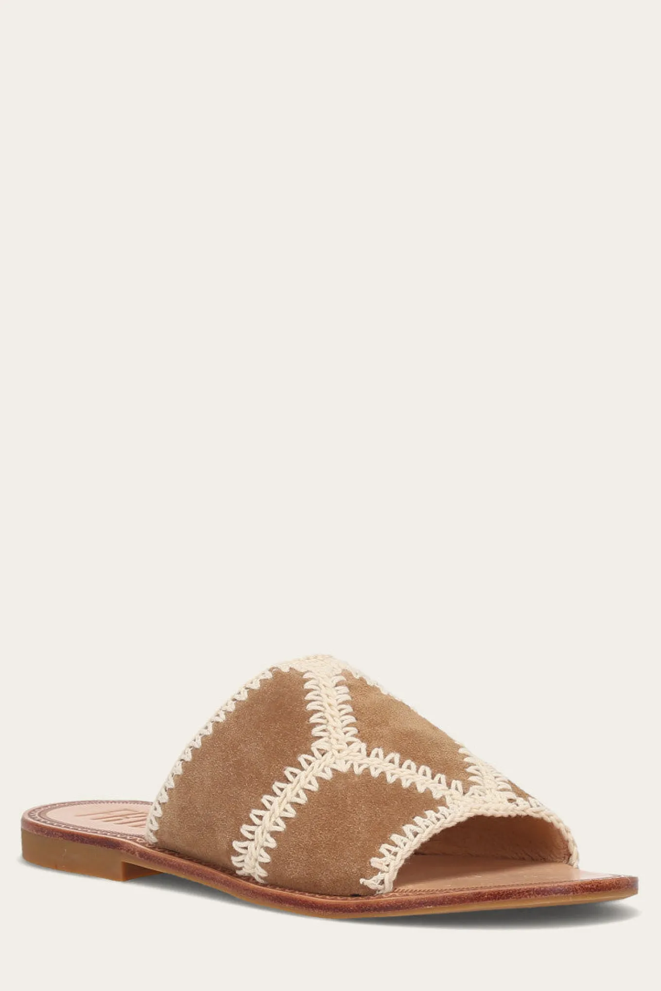 Ava Crochet Slide