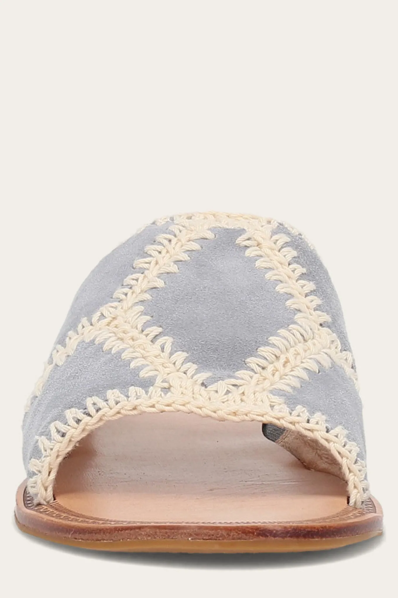 Ava Crochet Slide