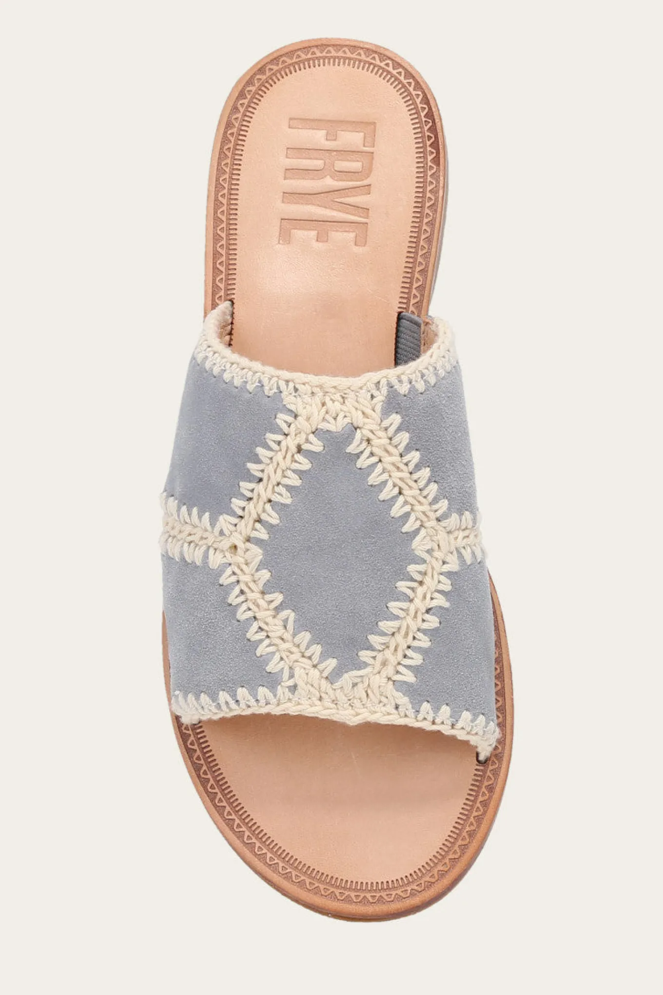 Ava Crochet Slide