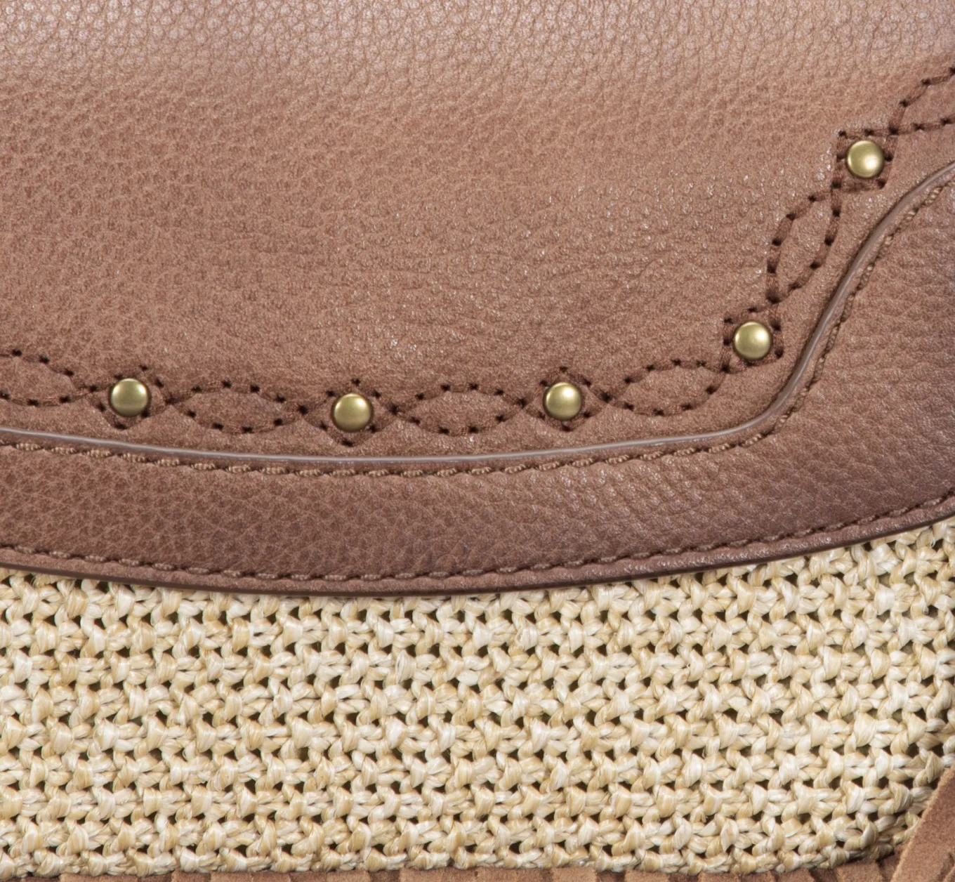 Ava Raffia Convertible Belt Bag