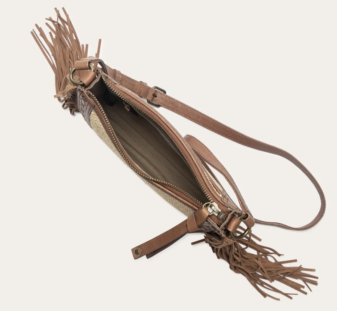 Ava Raffia Crossbody