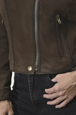 Biker-racer Leather Jacket