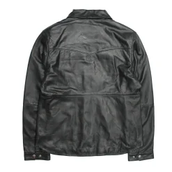 Black Leather Shirt
