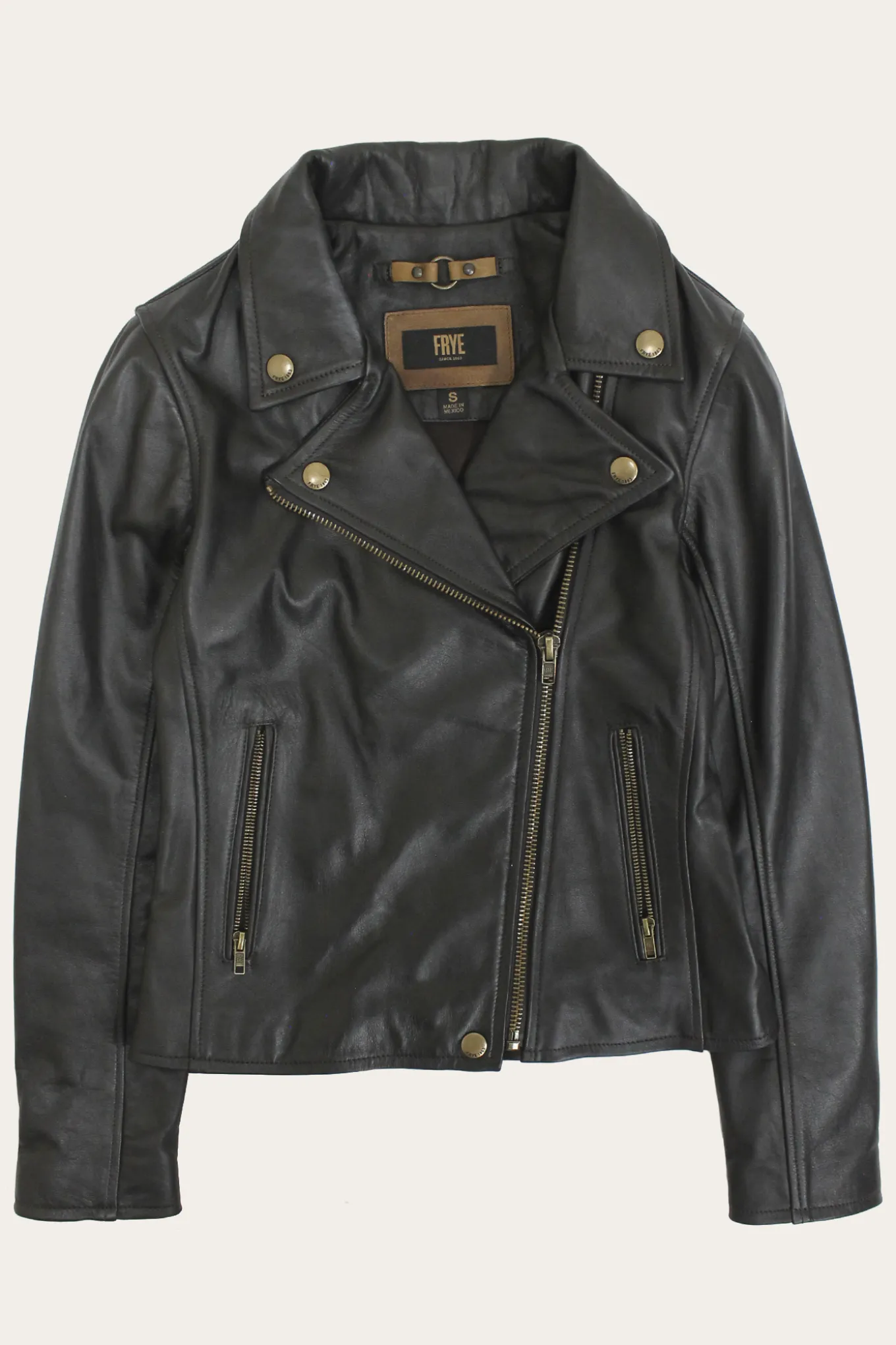 Classic Biker Leather Jacket