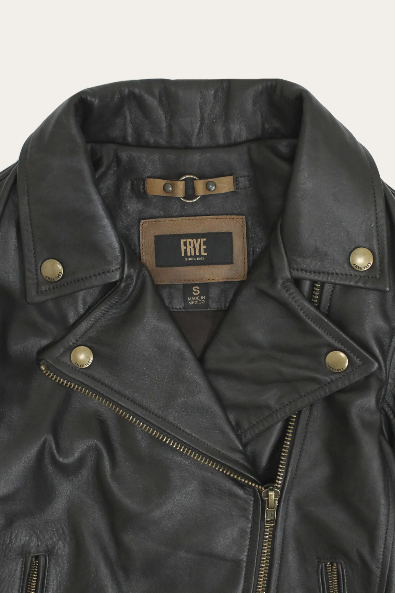Classic Biker Leather Jacket