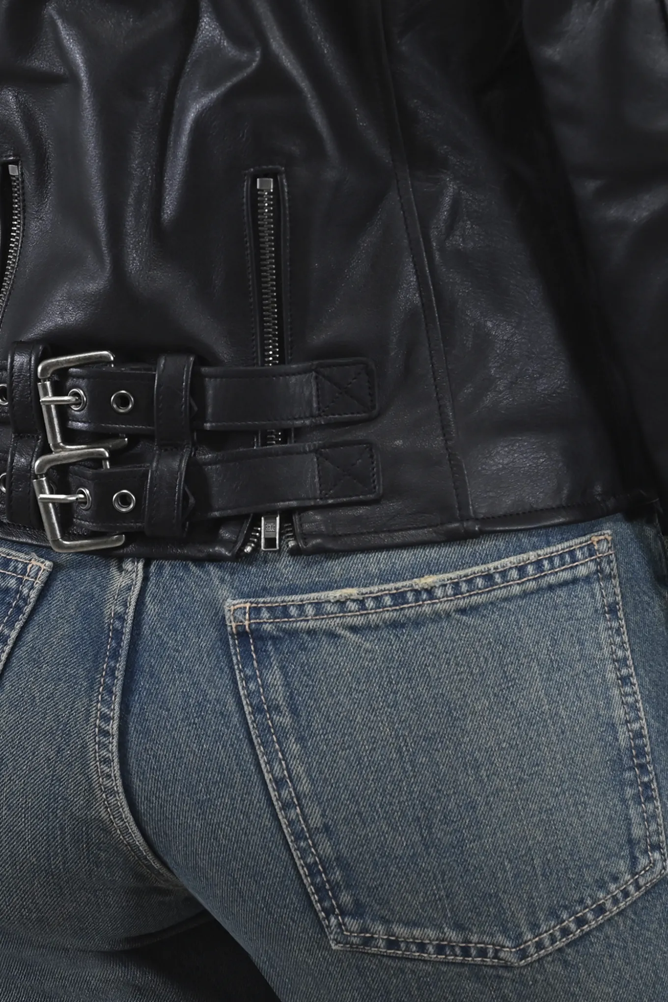 Classic Biker Leather Jacket