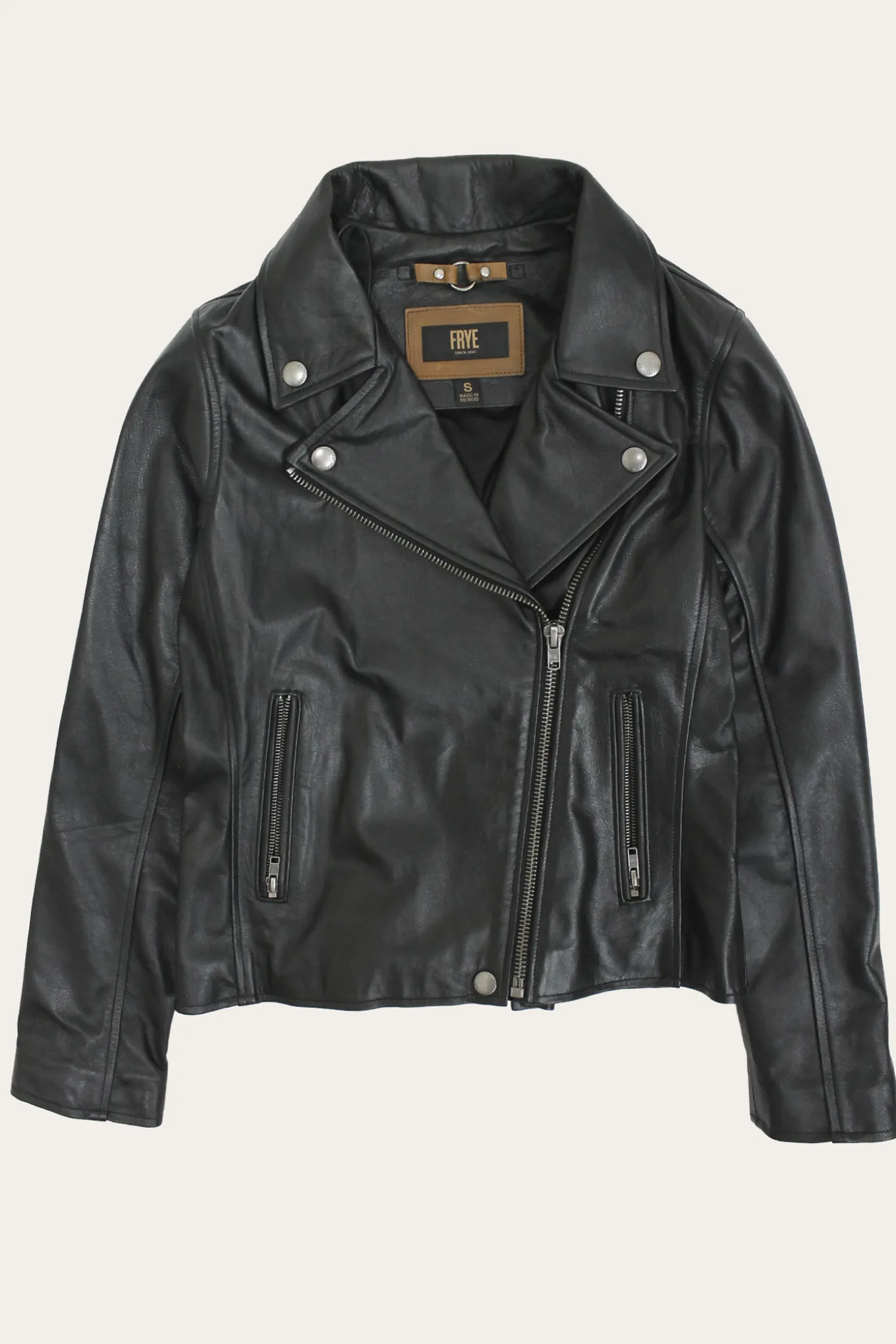 Classic Biker Leather Jacket