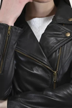 Classic Biker Leather Jacket