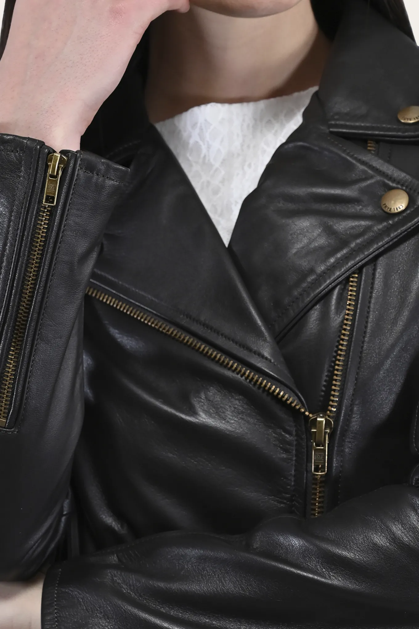 Classic Biker Leather Jacket