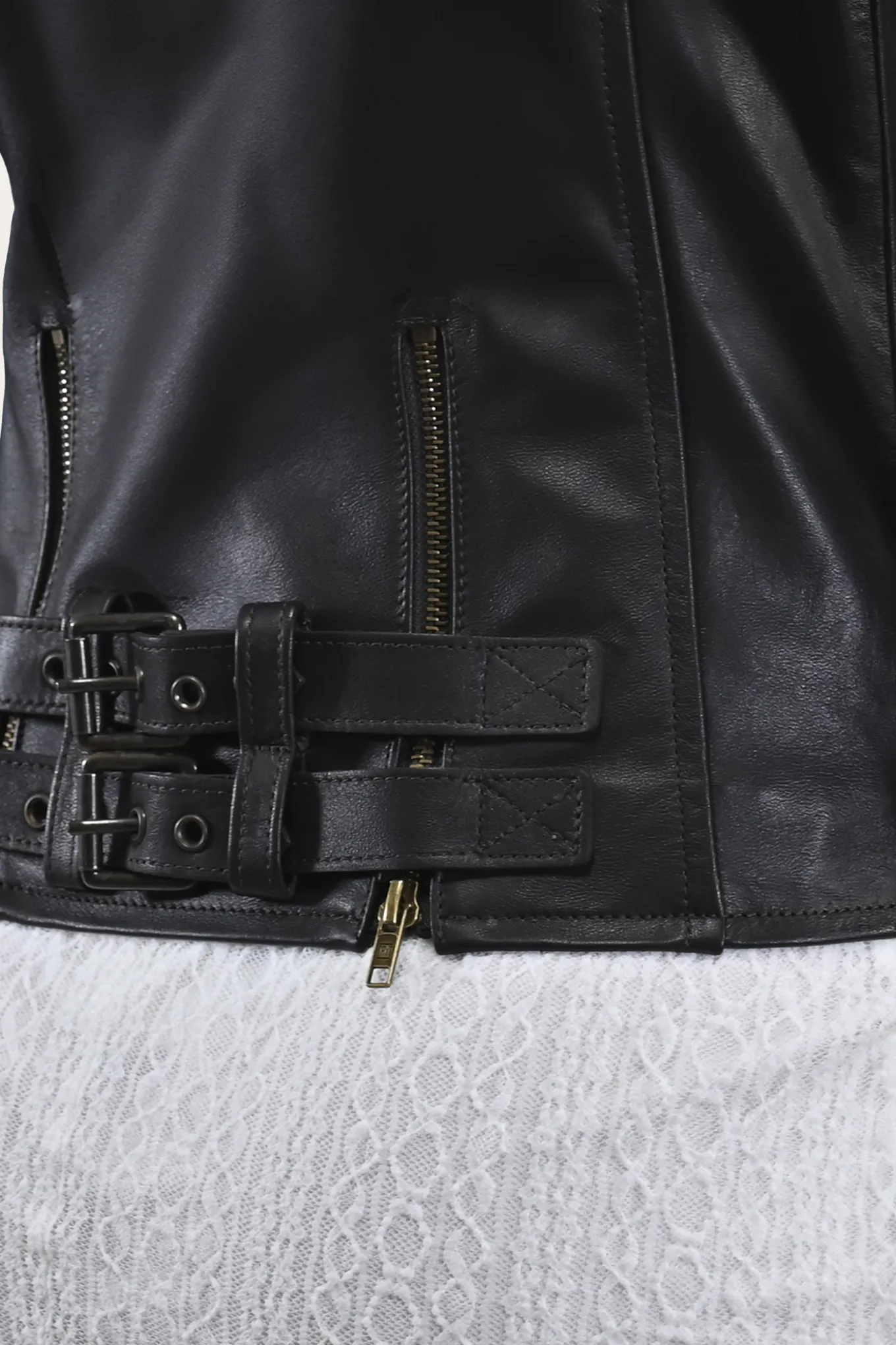 Classic Biker Leather Jacket