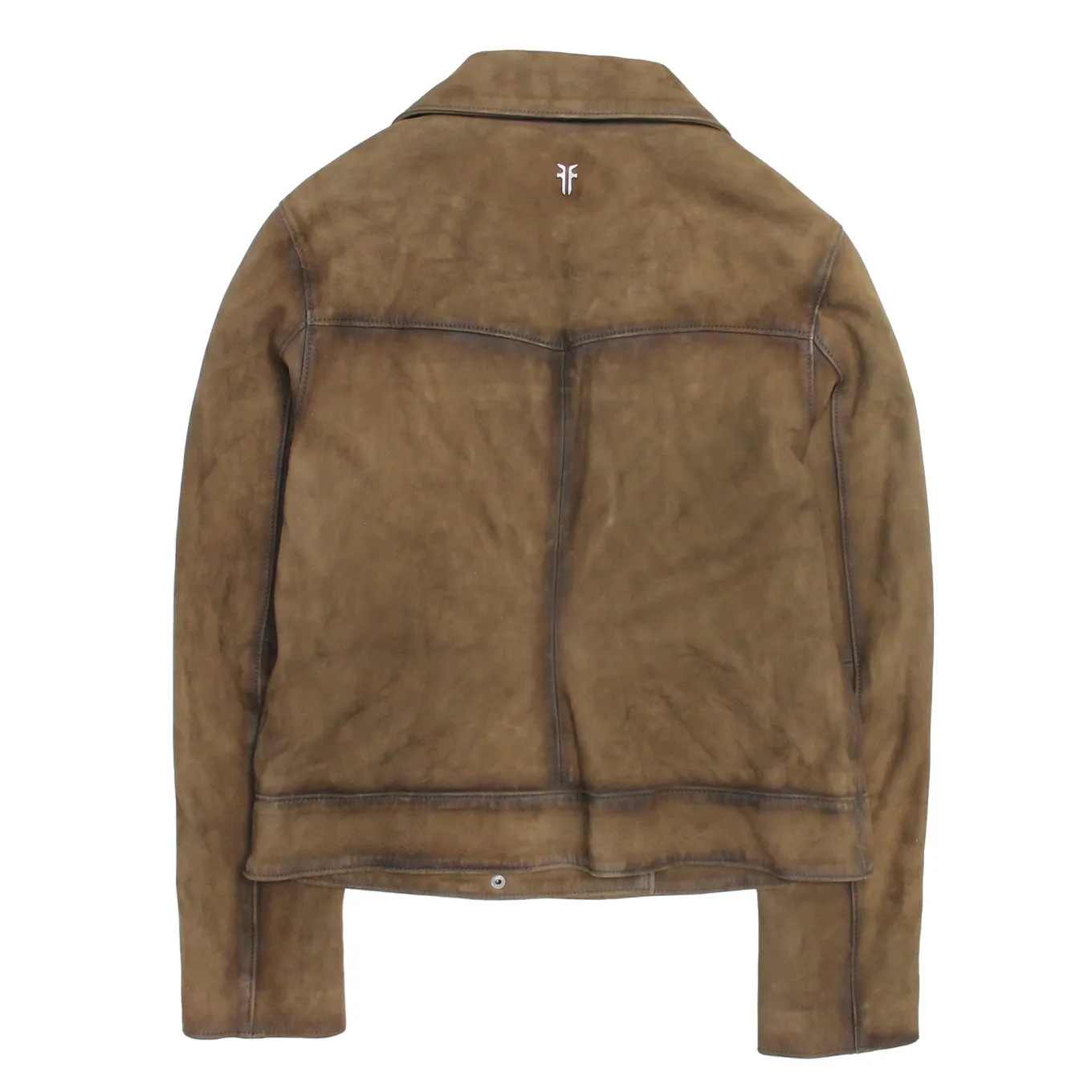 Dark Taupe Biker Jacket