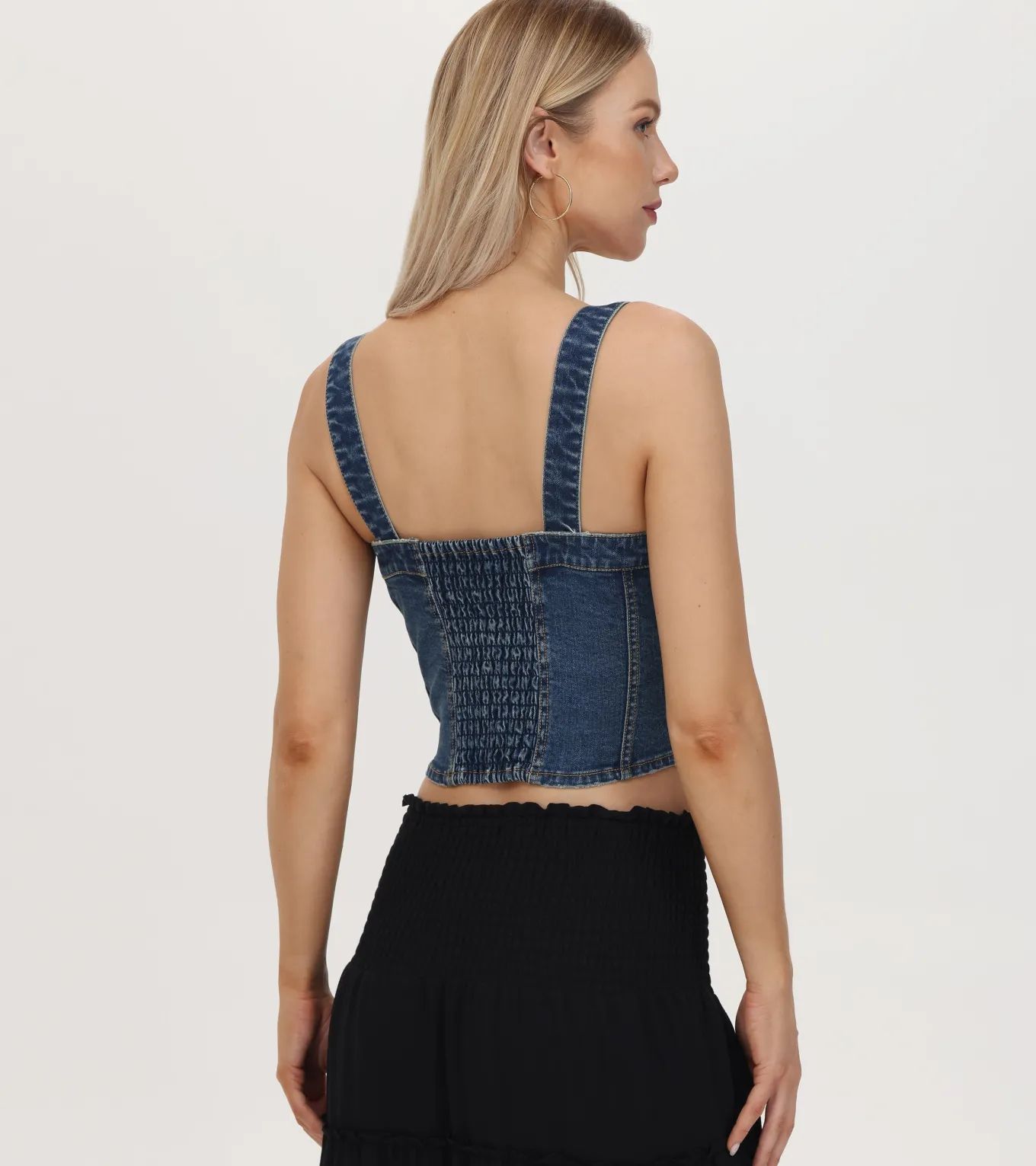 Denim Bustier