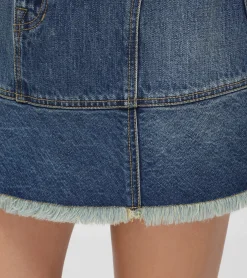 Denim Mini Skirt