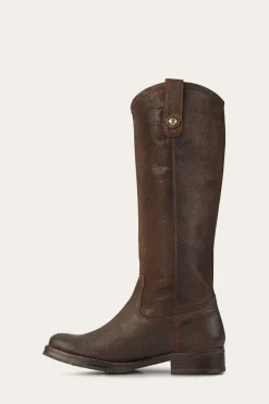 Melissa Double Sole Button Lug Tall