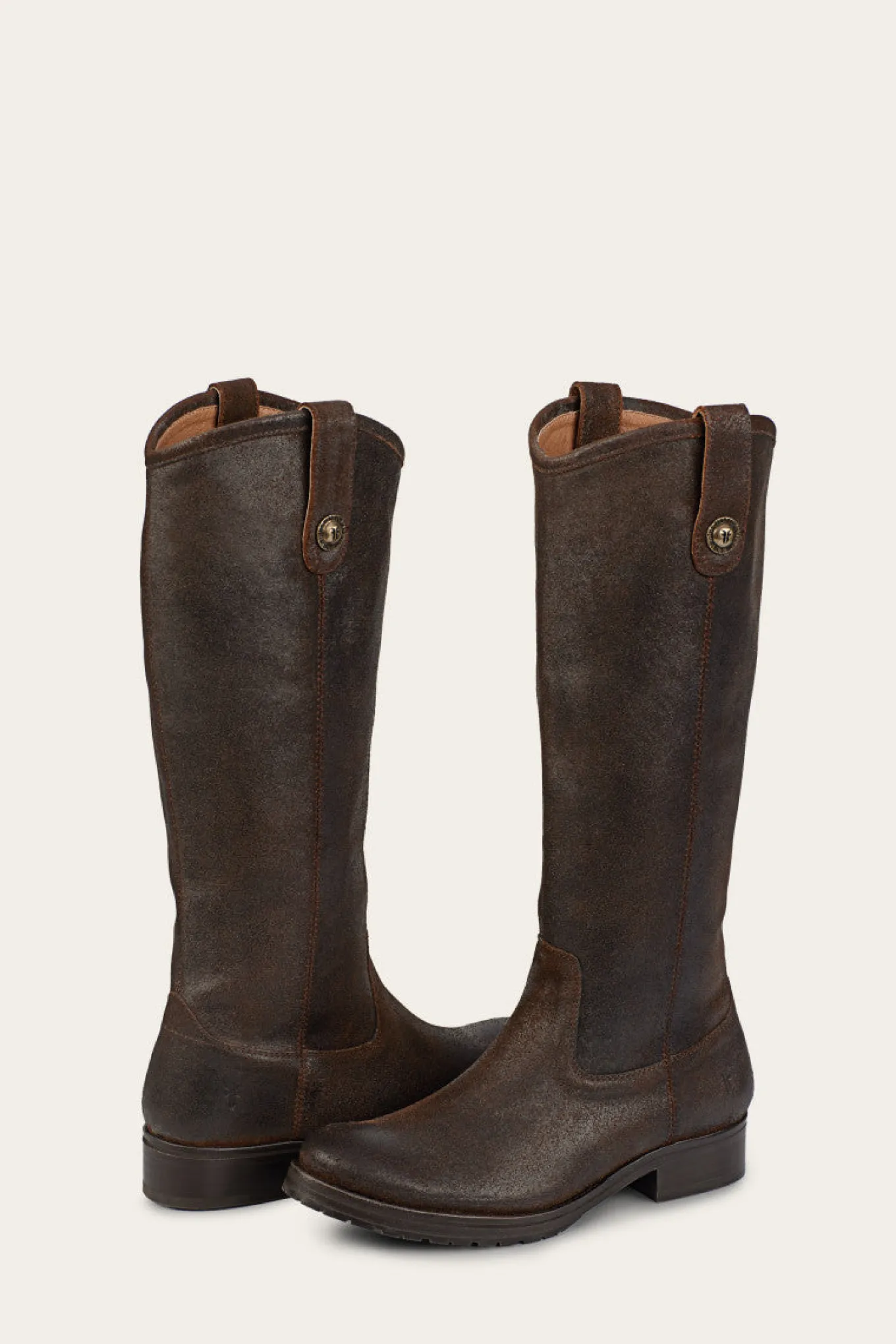 Melissa Double Sole Button Lug Tall