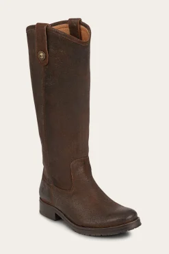 Melissa Double Sole Button Lug Tall