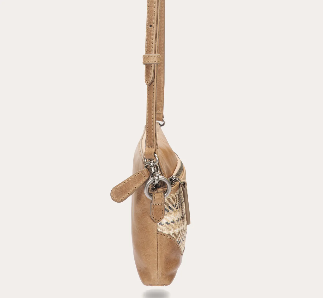 Melissa Straw Crossbody Wristlet