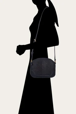 Melissa Sueded Croco Camera