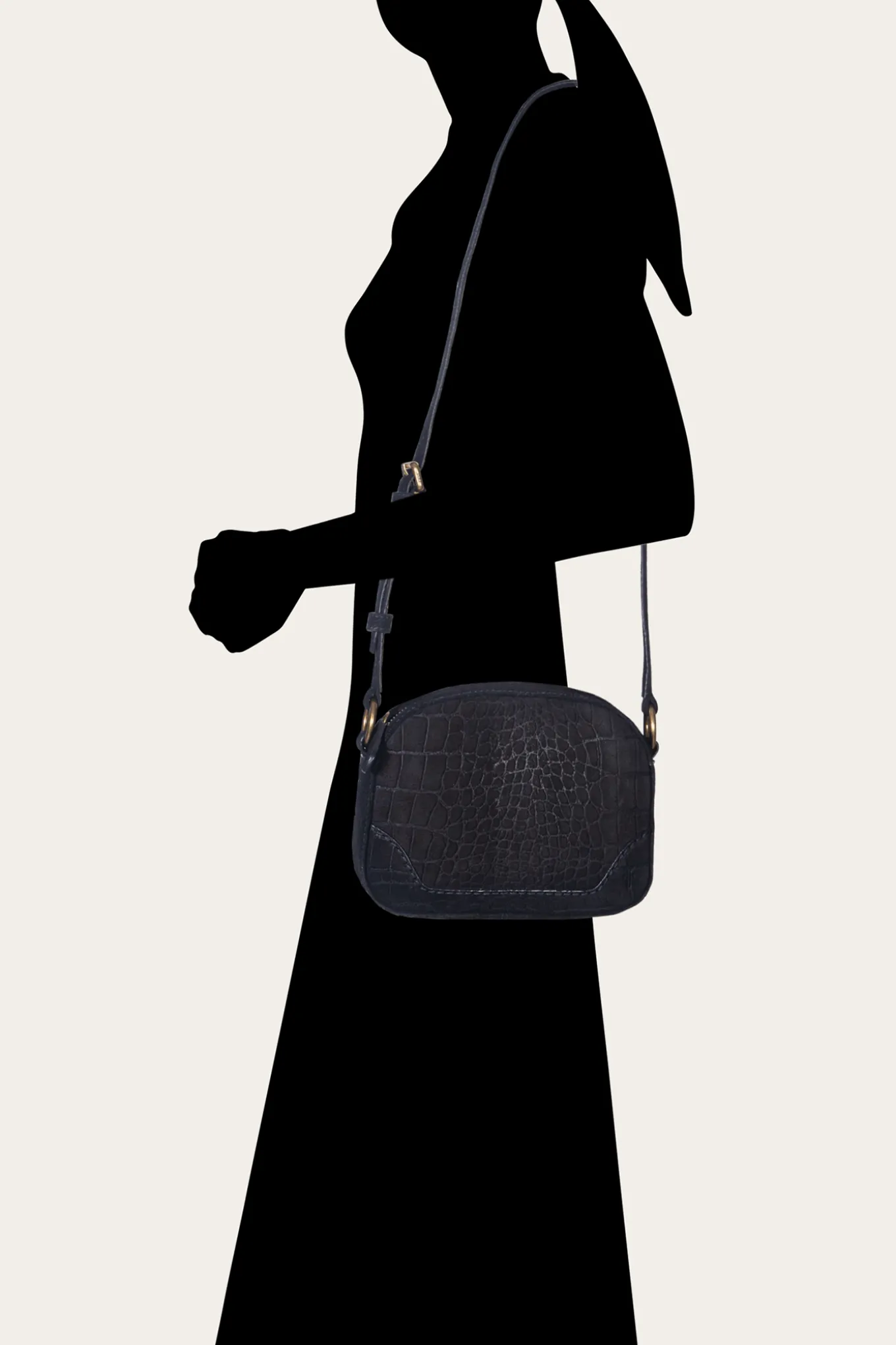 Melissa Sueded Croco Camera
