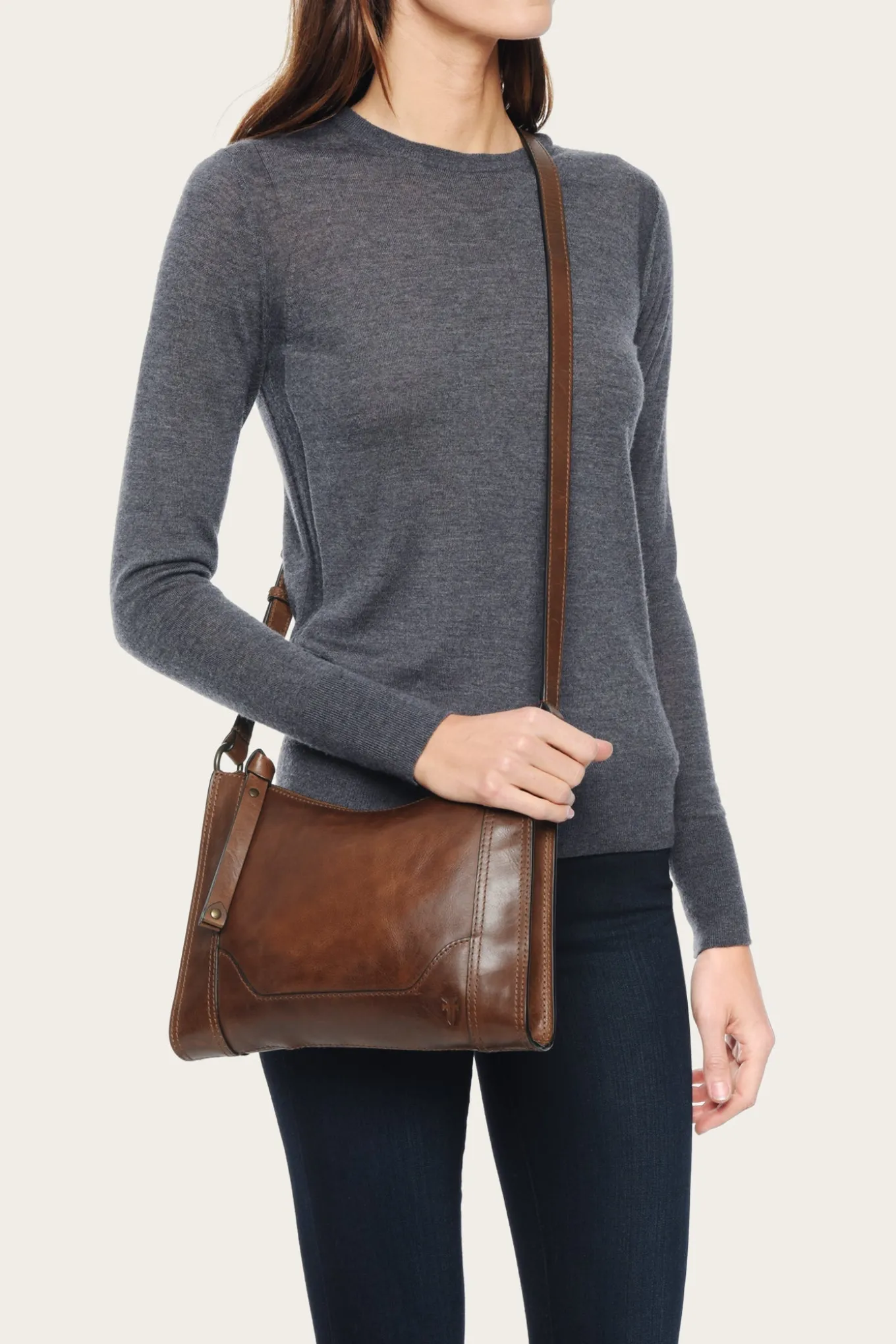 MELISSA ZIP CROSSBODY