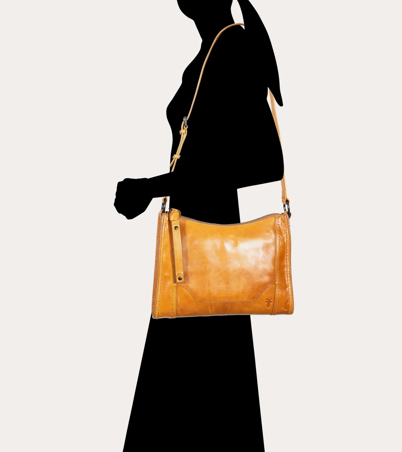 MELISSA ZIP CROSSBODY