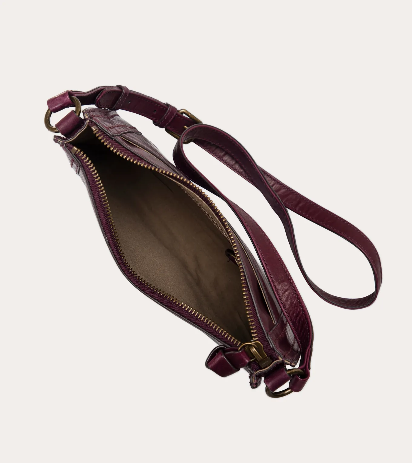MELISSA ZIP CROSSBODY