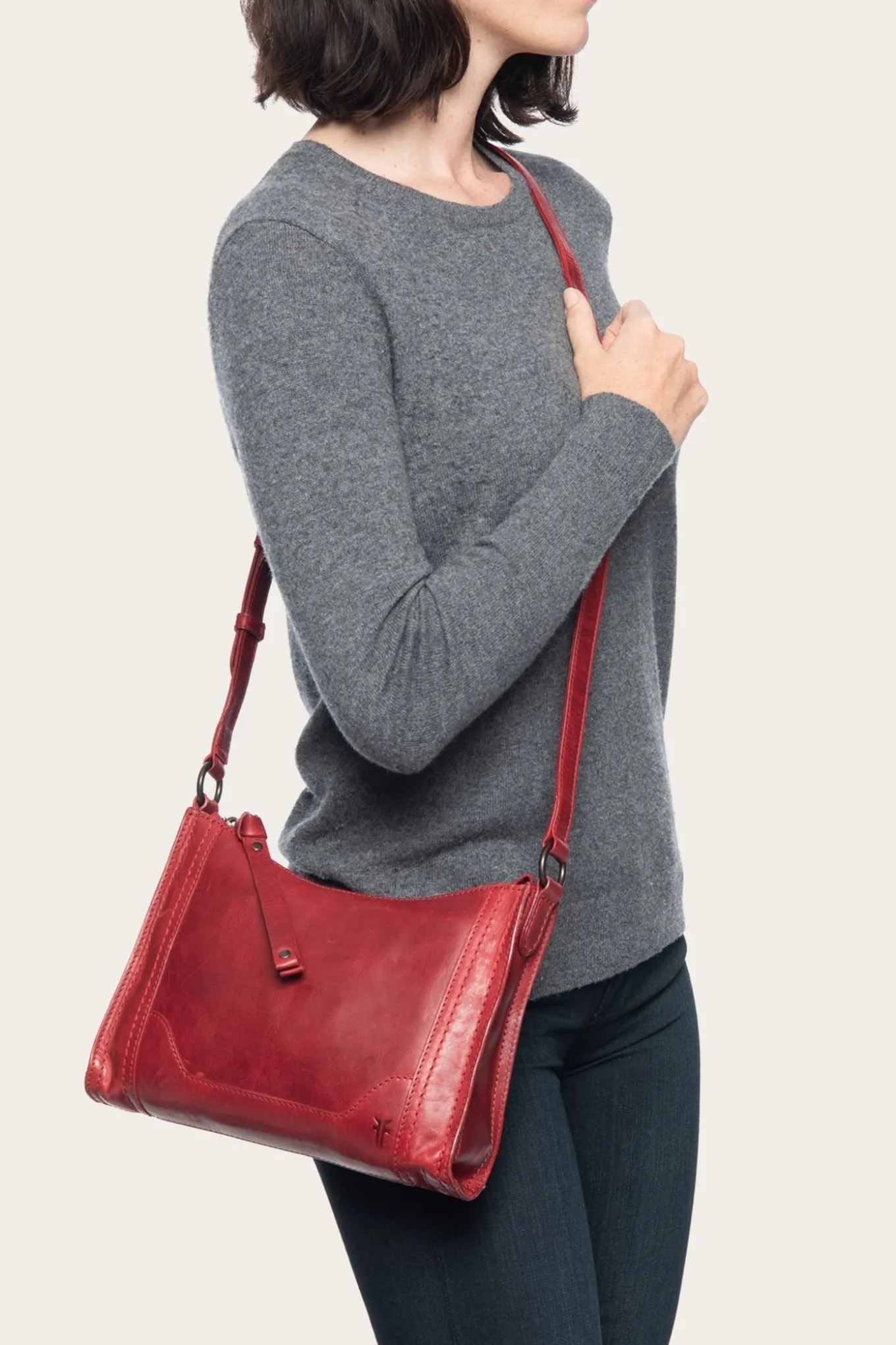 MELISSA ZIP CROSSBODY