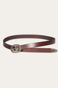 21mm Logo Western Center Bar Belt