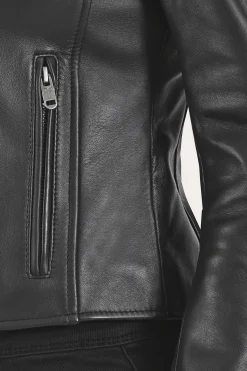 Modern Biker-racer Leather Jacket