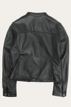 Modern Biker-racer Leather Jacket