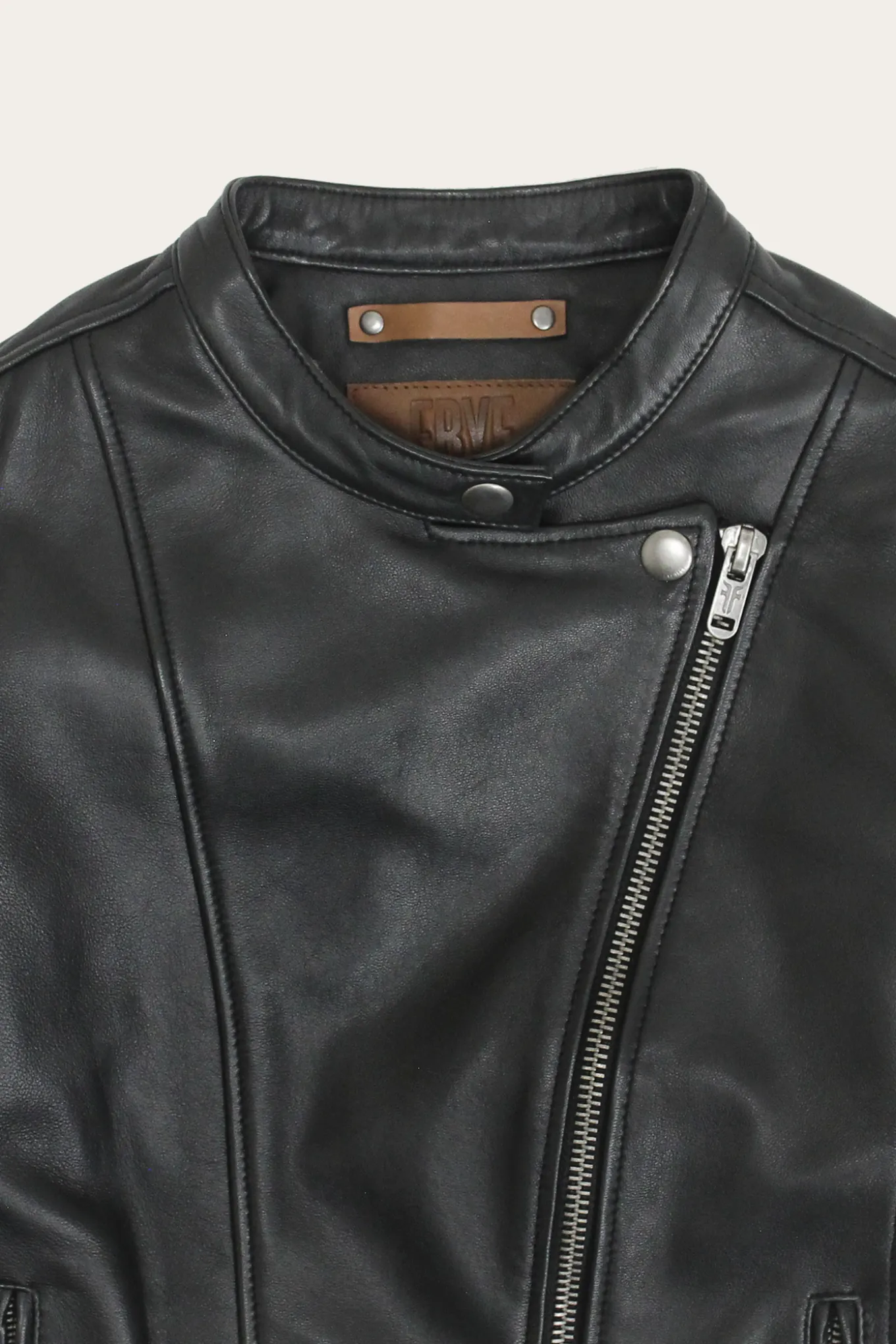 Modern Biker-racer Leather Jacket