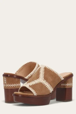 Pipa Crochet Platform Sandal