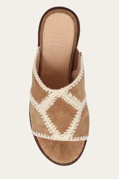 Pipa Crochet Platform Sandal