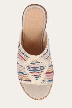 Pipa Crochet Platform Sandal