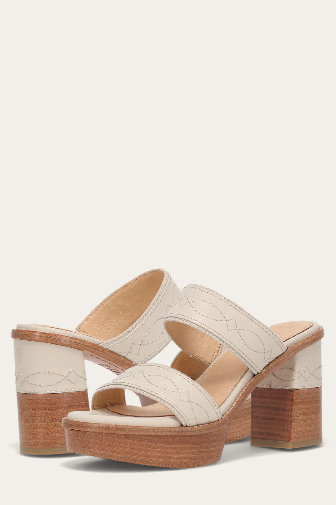 Pipa Woodstock 2 Band Platform Sandal
