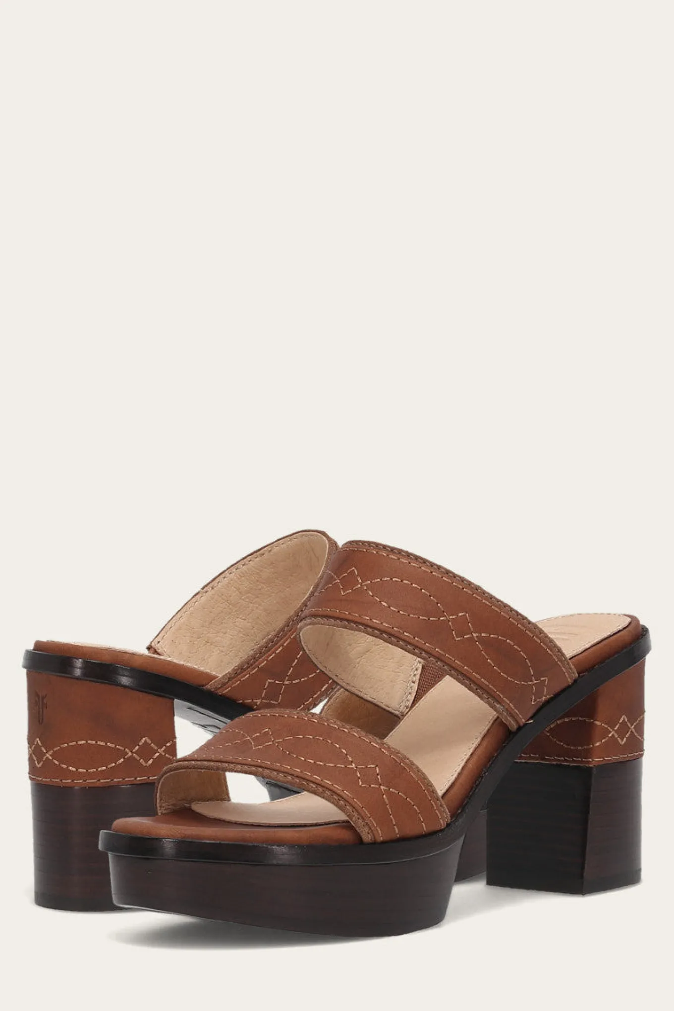 Pipa Woodstock 2 Band Platform Sandal
