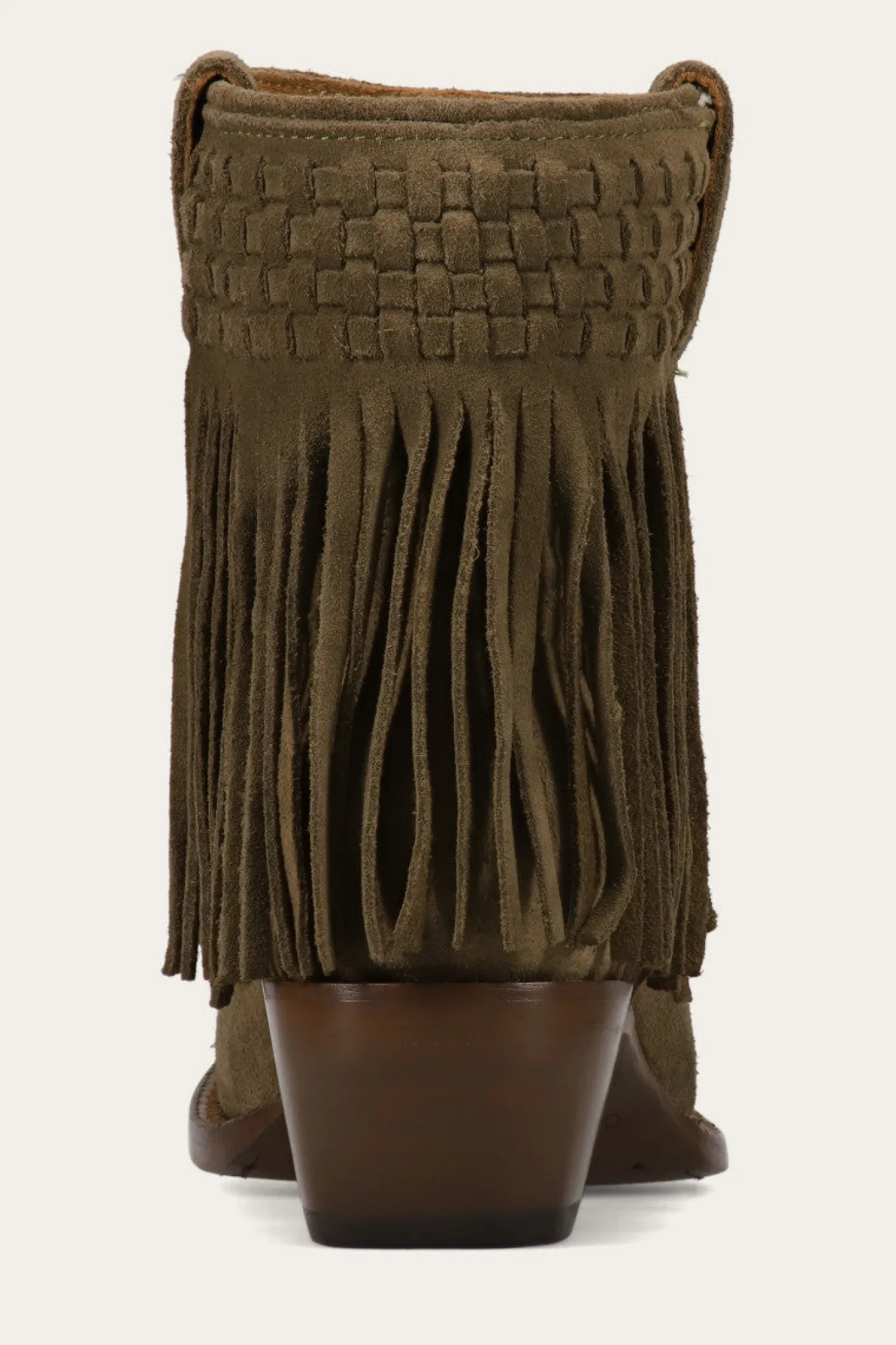 Sacha Short Fringe Bootie