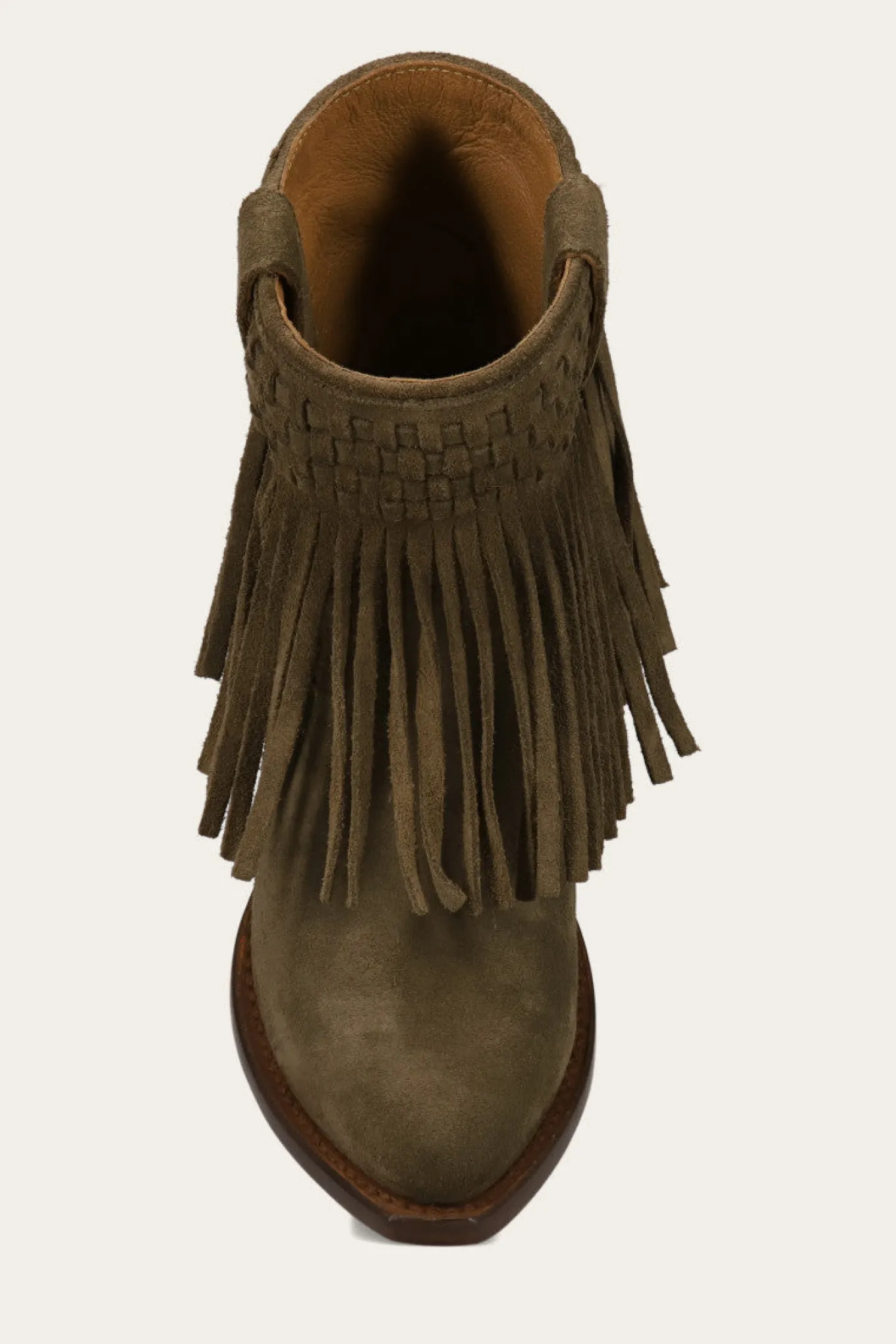 Sacha Short Fringe Bootie