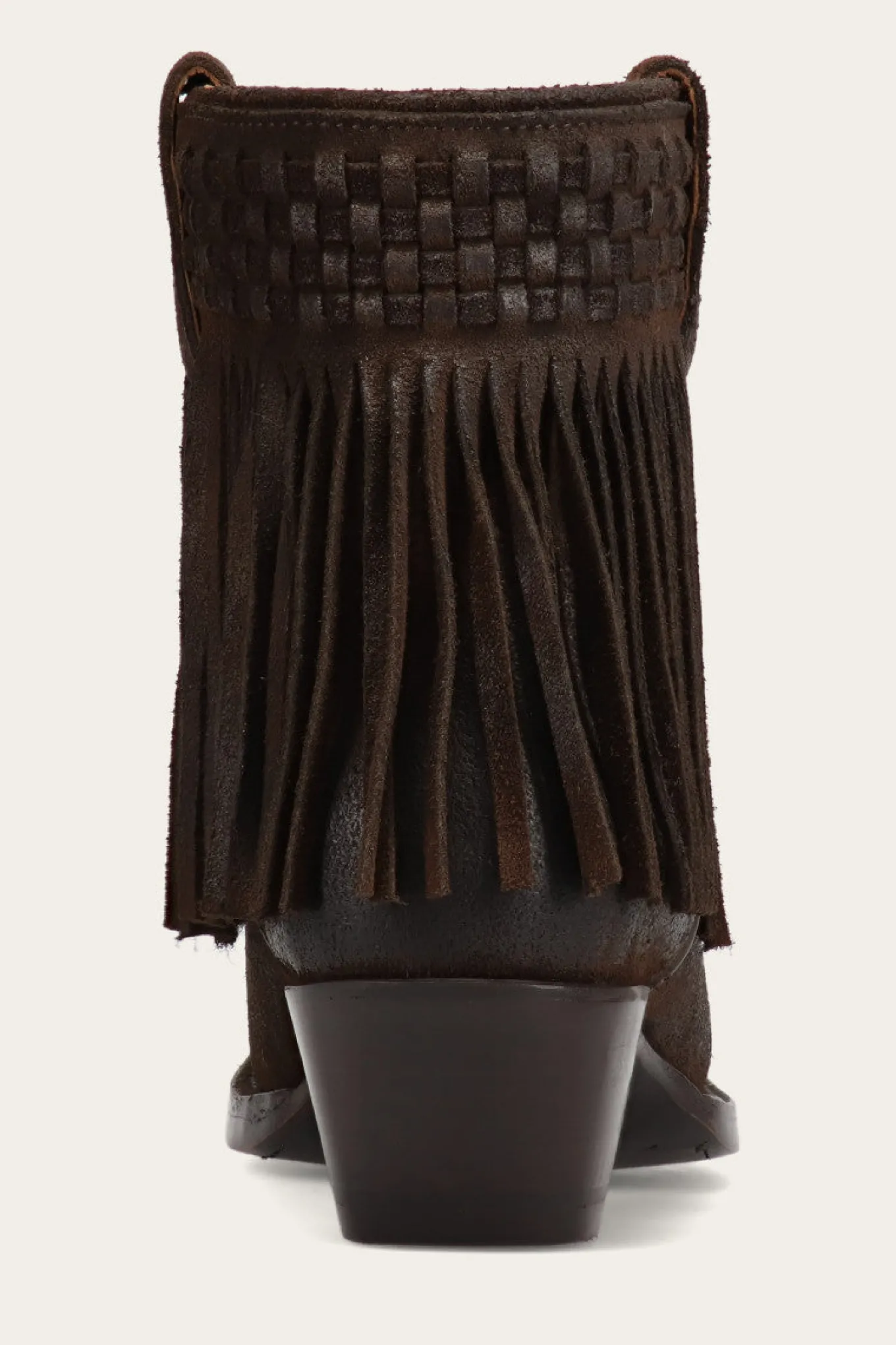 Sacha Short Fringe Bootie