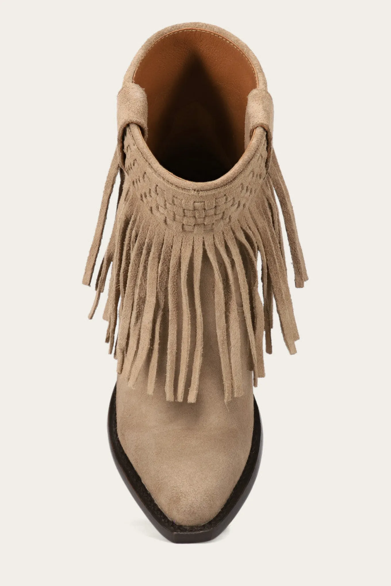 Sacha Short Fringe Bootie