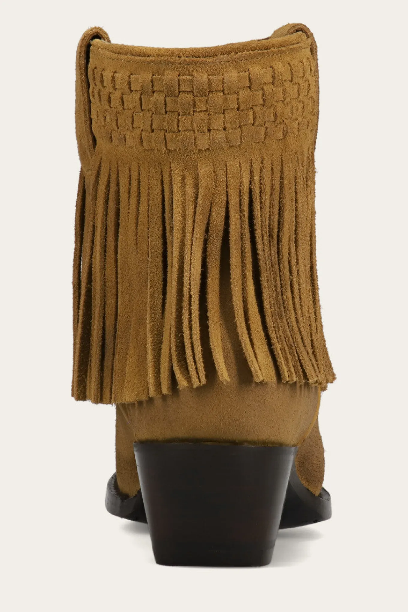 Sacha Short Fringe Bootie