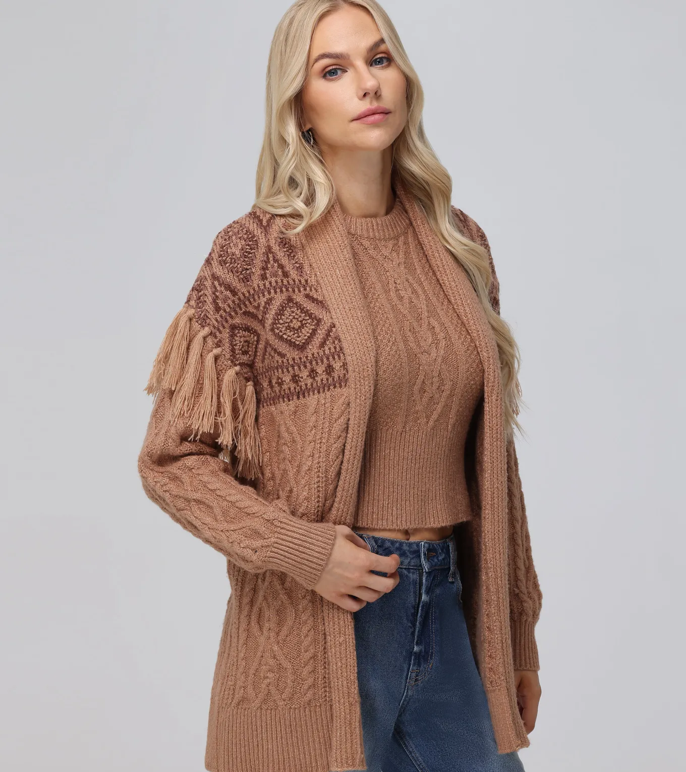 Southwestern Cable Cardigan