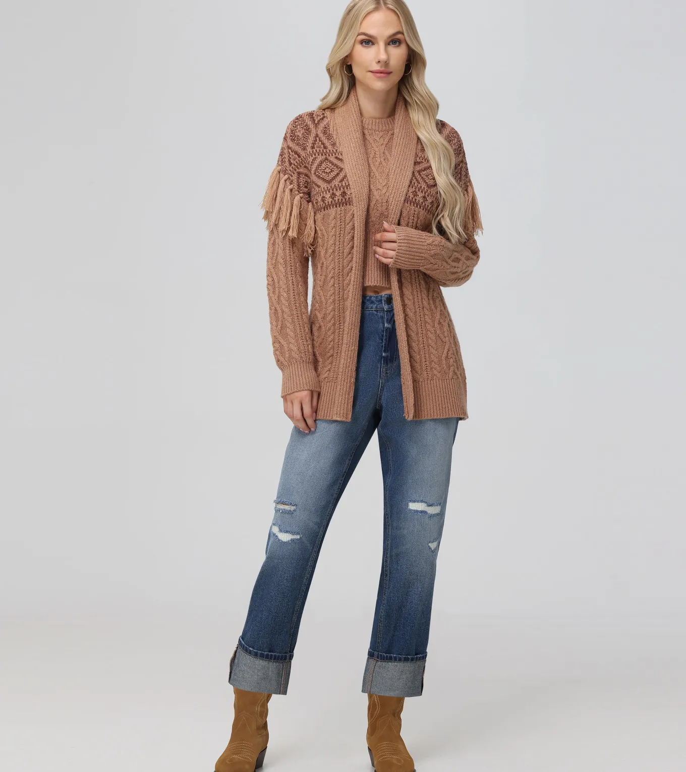 Southwestern Cable Cardigan