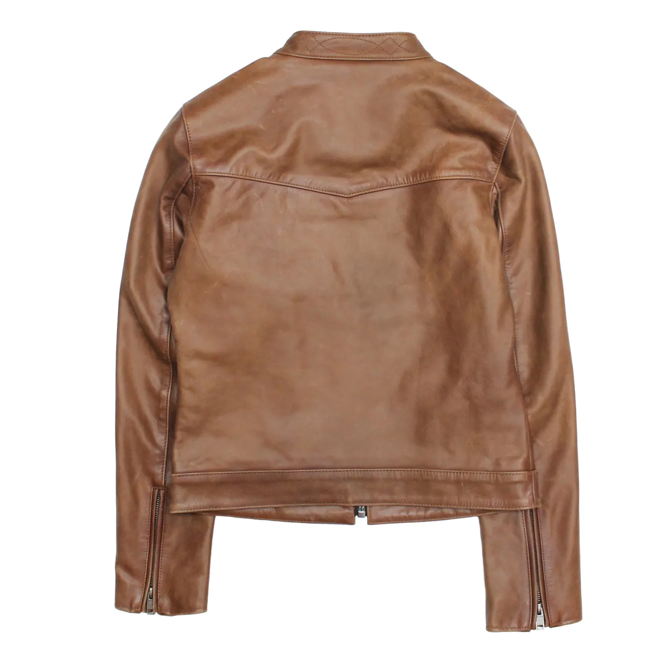 Tobacco Cafe Racer Jacket