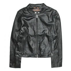 Tobacco Cafe Racer Jacket